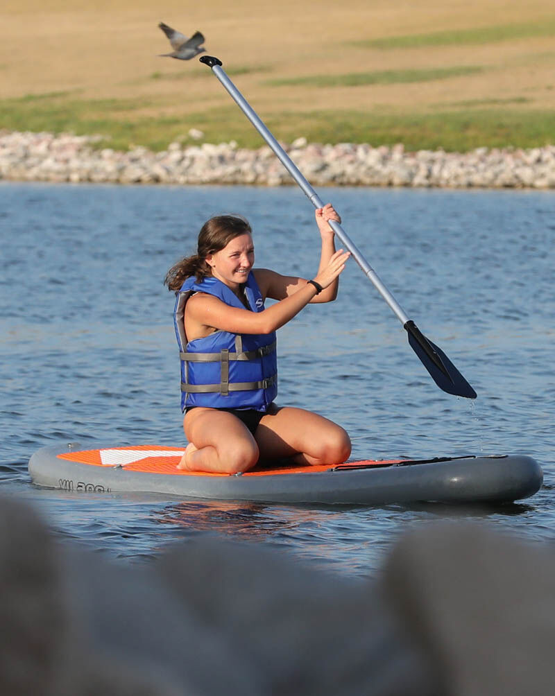 UNK paddleboarding